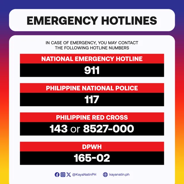 Here are some emergency hotlines to keep handy during